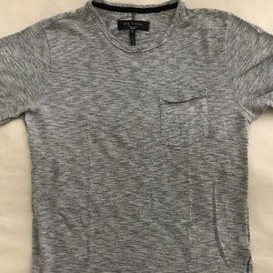 Rag and Bone Classic Cotton T-Shirt (Black & White, Medium)